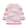 Nueva Moda Otoño Invierno Hollow Pullover Baby Sweater Niños Niñas de Punto Suéter para Niñas Suéteres Vestido